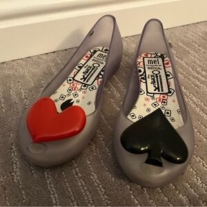 Mini Melissa Alice in Wonderland Slipons